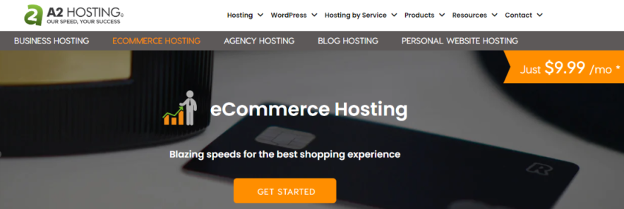 a2 hosting ecommerce