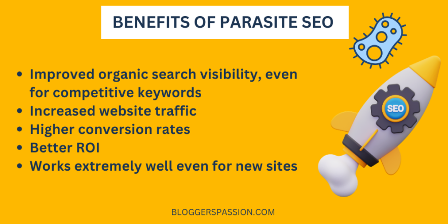 benefits of parasite seo