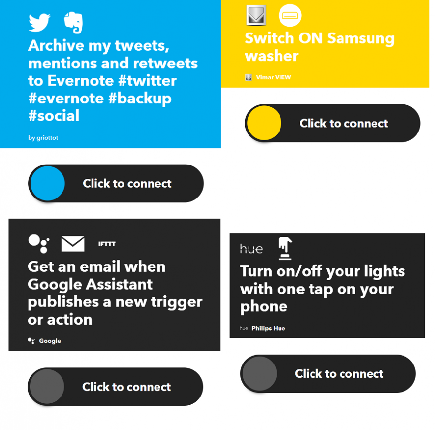 few ifttt automated lifestyle based use cases
