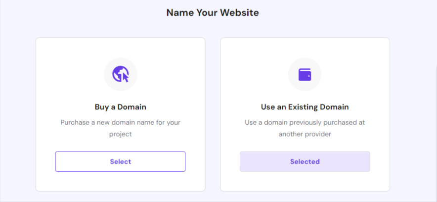 hostinger domain name setup