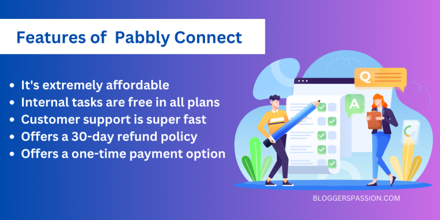 pabbly connect features