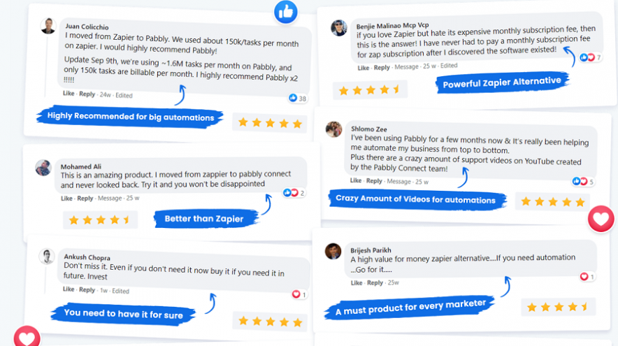 pabbly connect lifetime deal testimonials