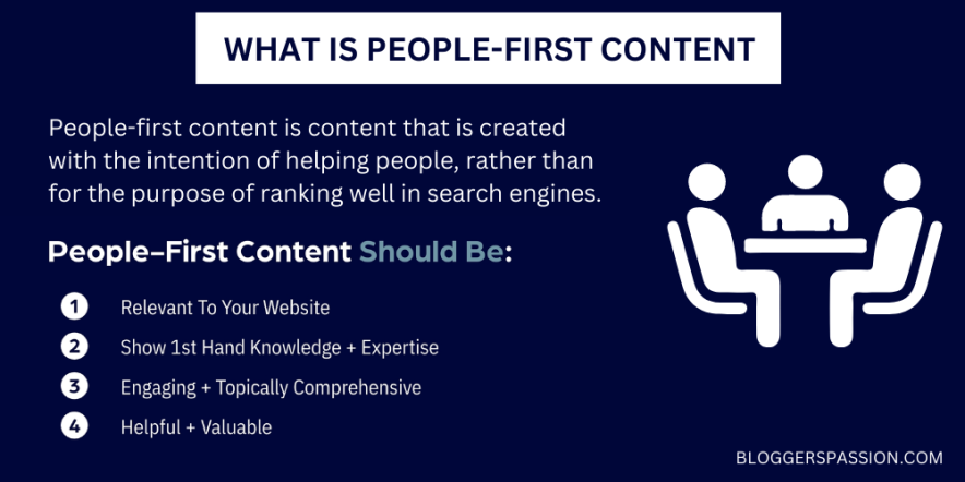 people first content in seo trends