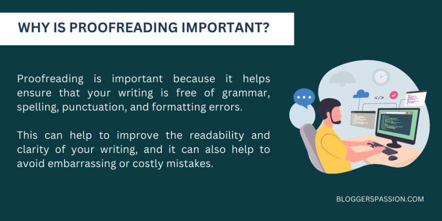 proofreading importance