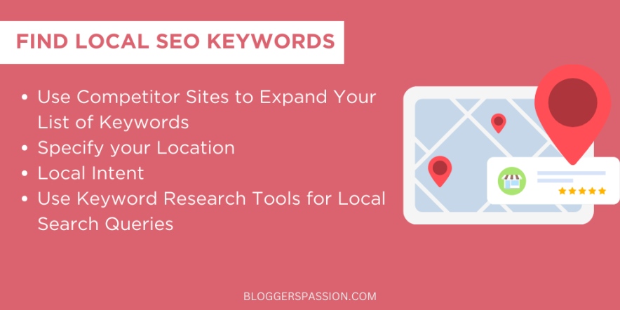 tips to find local keywords
