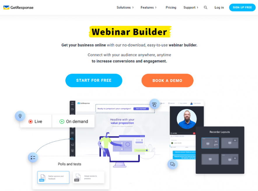 webinar builder
