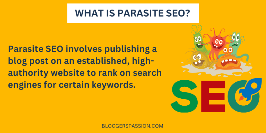 what is parasite seo