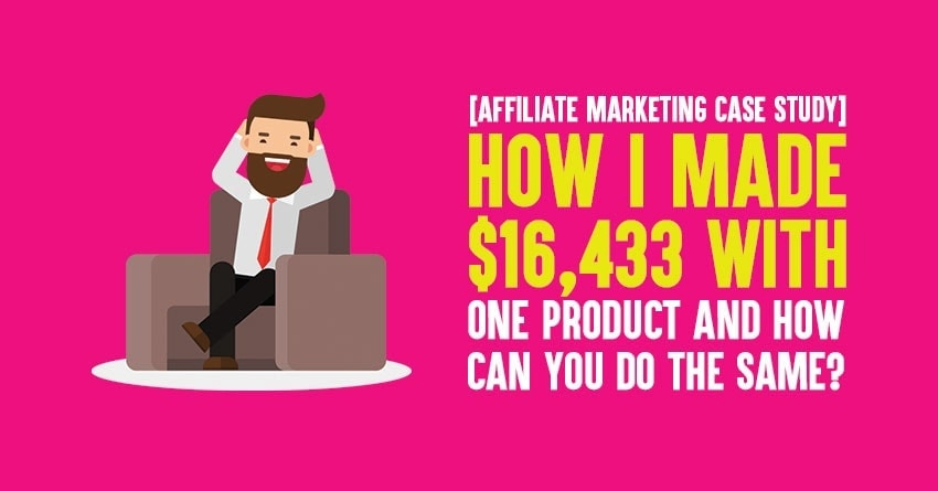 Affiliate Marketing Case Study [How I Made $16,433 With One Product And How Can You Do the Same?]