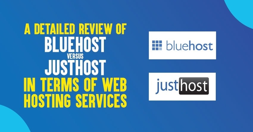 bluehost vs justhost