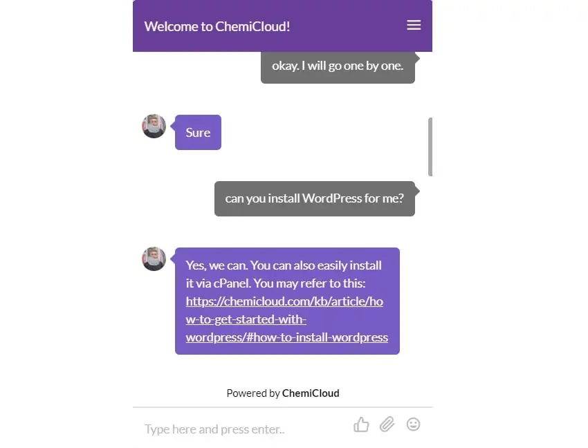 chemicloud chat review