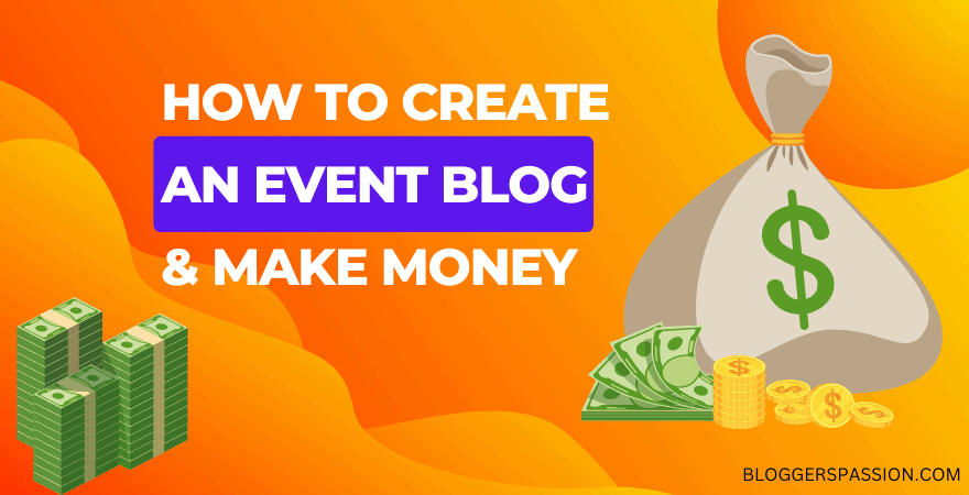 how to create an event blog