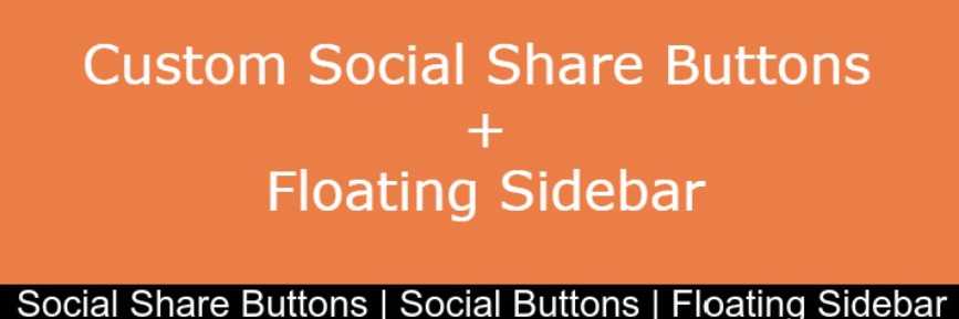 custom share buttons