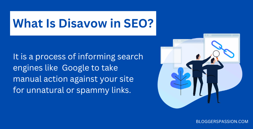 disavow in seo