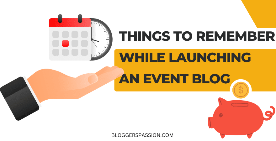 event blogging checklist