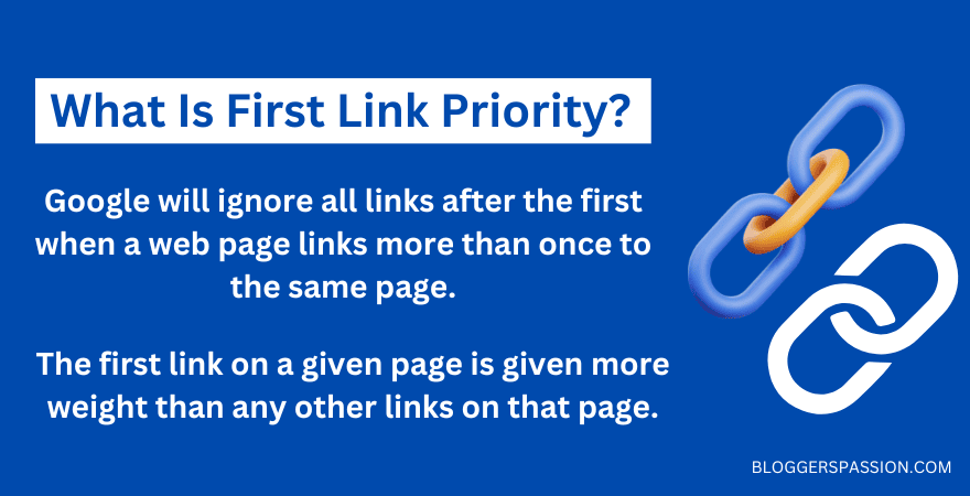 first link priority