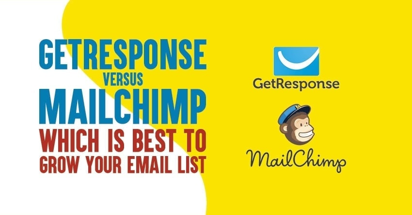 GetResponse vs MailChimp for 2023