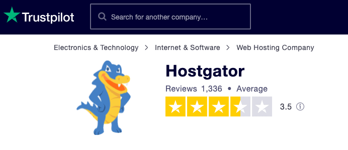 hostgator ratings
