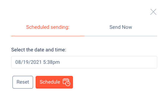 sendfox mail scheduling