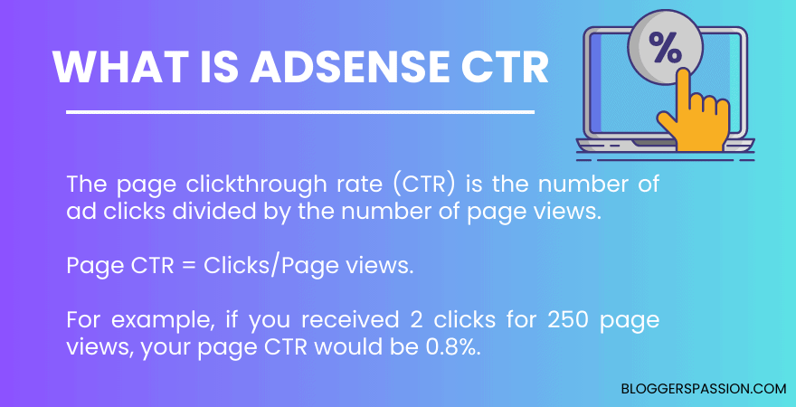 what is adsense ctr